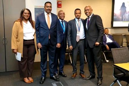 وزير الإقتصاد والمالية يشارك  في الاجتماع الوزاري العشرين لمبادرة القرن الإفريقي في واشنطن