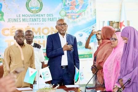 حزب التجمع الشعبي من أجل التقدم يكرّم الفائزين في النسخة الثانية من بطولة «IOG2026» لكرة القدم