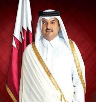 رئيس الجمهورية يعزي أمير دولة  قطر  في وفاة الأمير الوالد الشيخ حمد بن خليفة آل ثاني