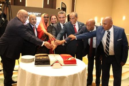 السفارة المصرية بجيبوتي تحتفل بالعيد الوطني لبلادها