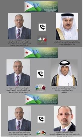 وزير الخارجية يؤكد تضامن جيبوتي مع قطر والبحرين والأردن في مواجهة التصعيد الإقليمي