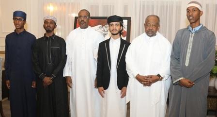 رئيس الجمهورية يكرم الفائزين الأوائل في الدورة الـ26 للمسابقة الإقليمية لحفظ القرآن الكريم