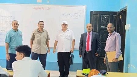 سفير اليمن في جيبوتي يتفقد المدرسة اليمنية مع انطلاق العام الدراسي الجديد